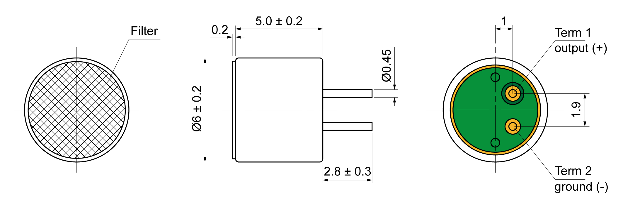 CMN6050-2022-383P-1033 Mechanical Drawing